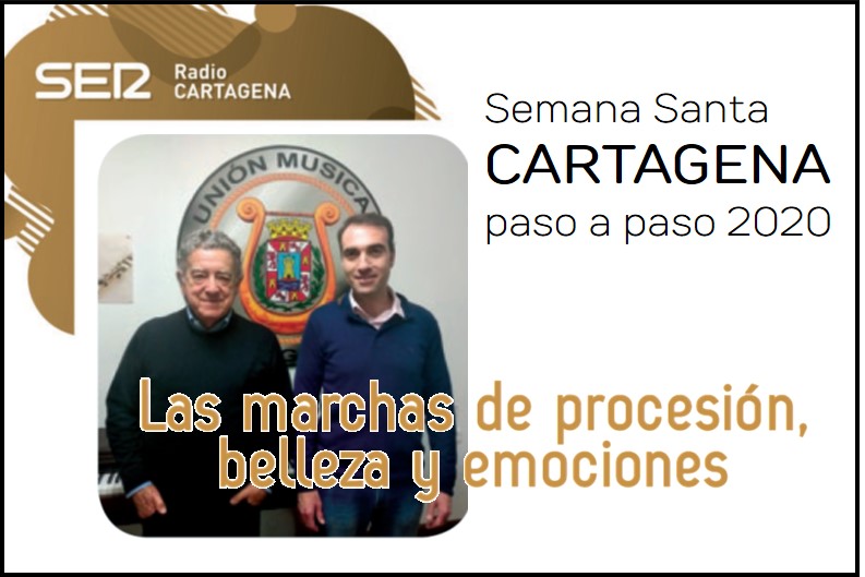 Jaime Belda y J Manuel Nadal. Cartagena paso a paso 2020