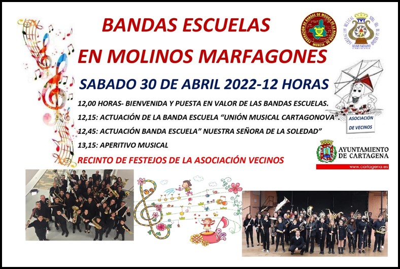 Comcierto banda escuela Molinos Marfagones 2