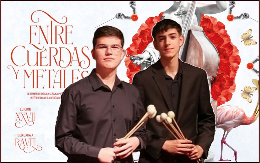 Ángel Boscadas e Isidro Sáez, premiados en “Entre Cuerdas y Metales” 2025.
