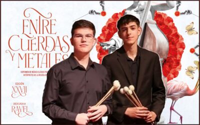 Ángel Boscadas e Isidro Sáez, premiados en “Entre Cuerdas y Metales” 2025.