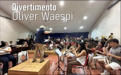 ¨Divertimento¨, de Oliver Waespi: obra libre de la  UM Cartagonova en el Certamen de Valencia