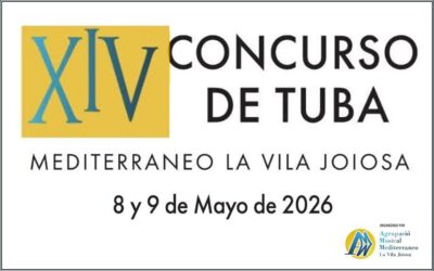 Guillermo Jiménez, primer premio en el XIV Concurso de Tuba de la Vila Joiosa