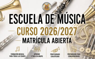 Abierta la matrícula para el curso 2026/2027 en la Escuela de Música de UM Cartagonova